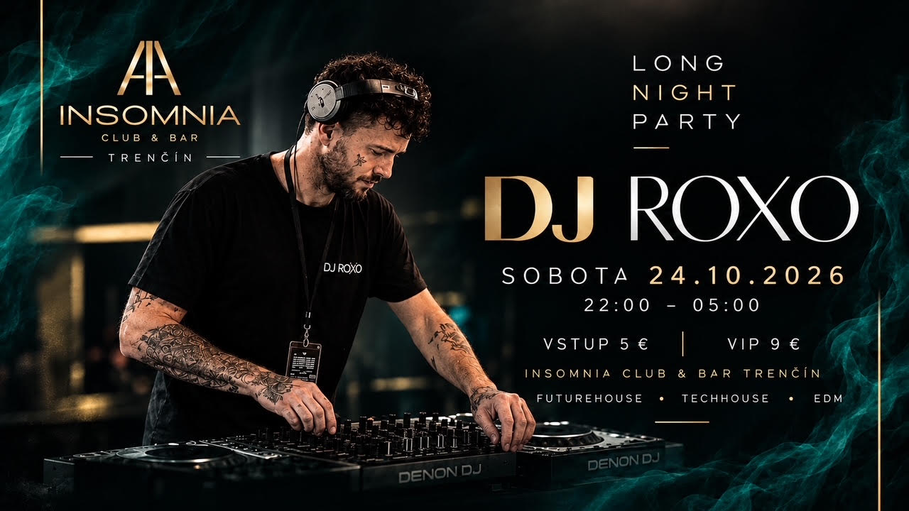Long Night Party DJ Roxo