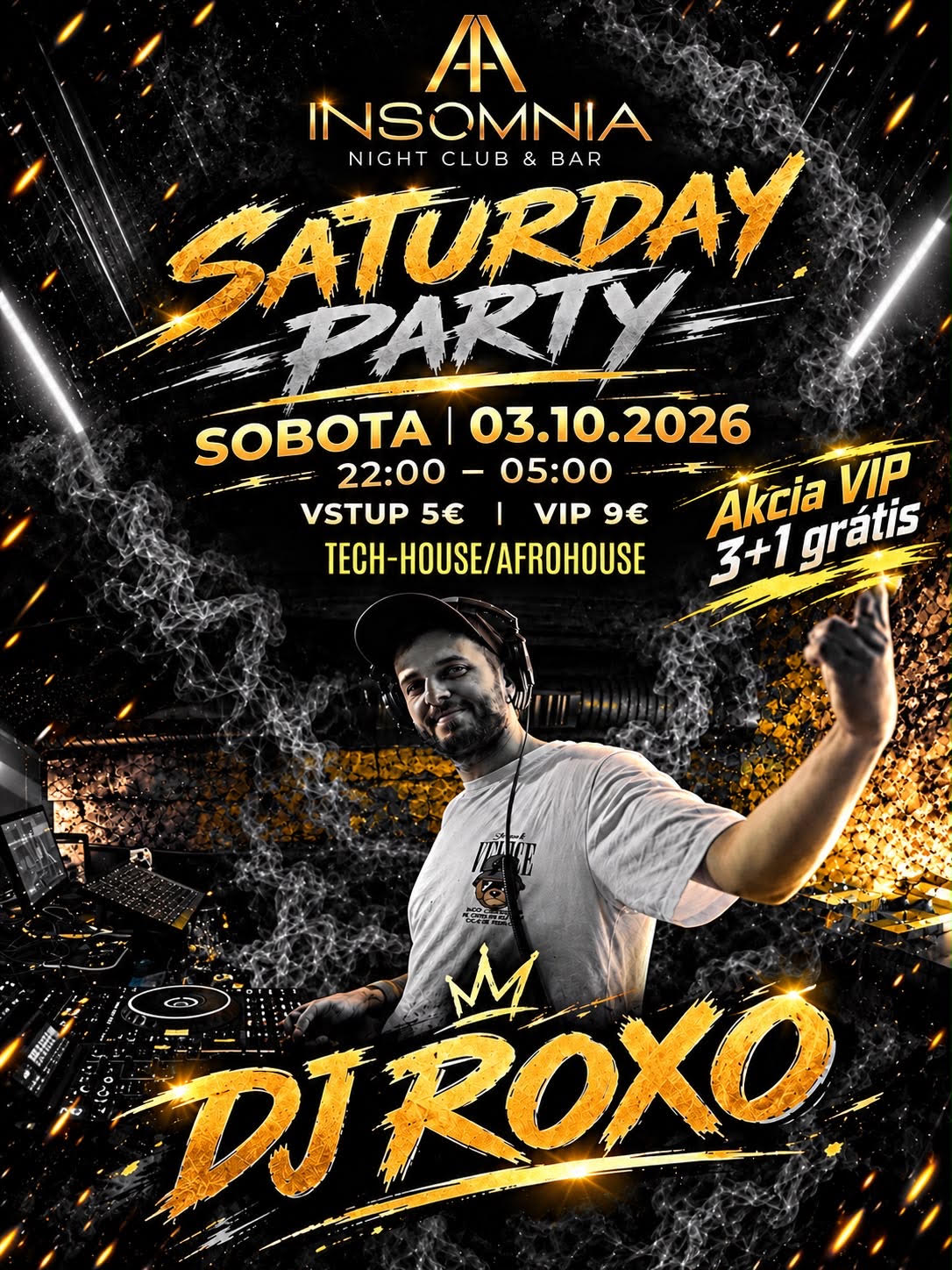 Saturday Party DJ Roxo