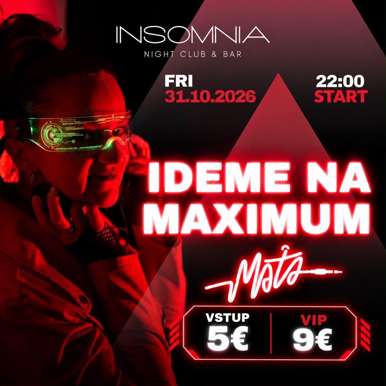 Ideme na Maximum DJ Maťa